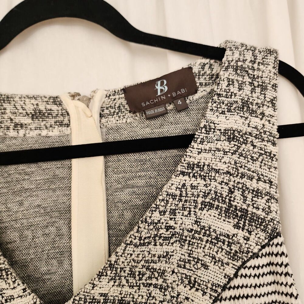 Sachin+Babi Knit Tweed Mini Dress 4 - Picture 4 of 11